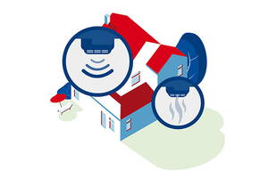 Rookmelders verplicht in bestaande bouw