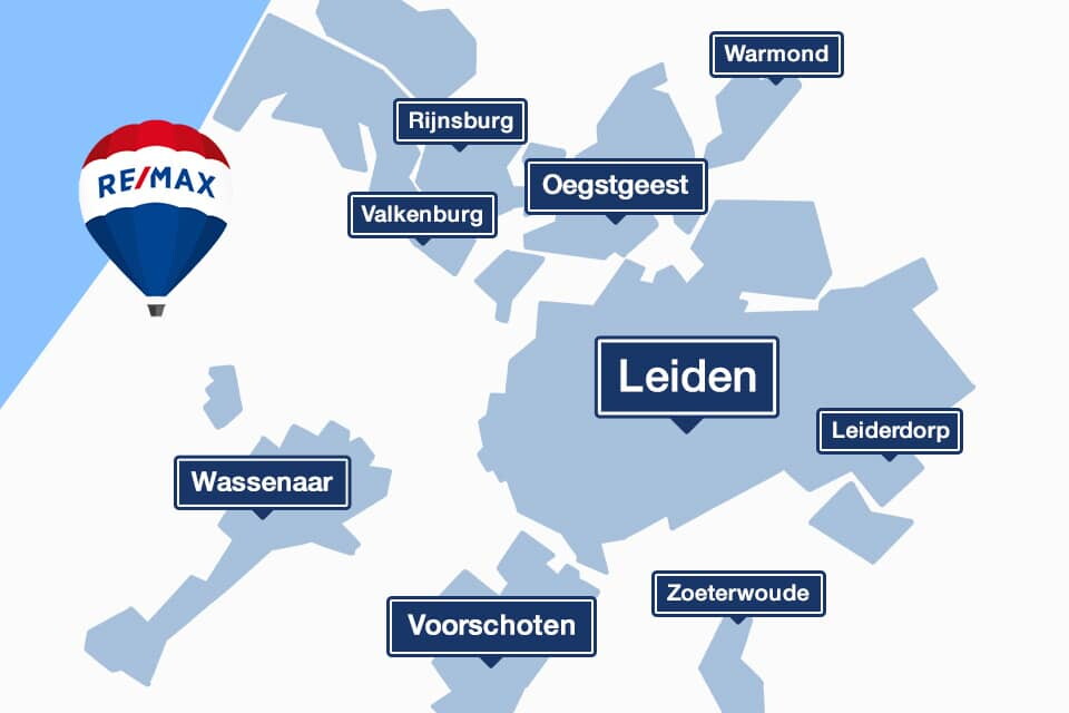 RE/MAX Makelaarsgilde werkgebied